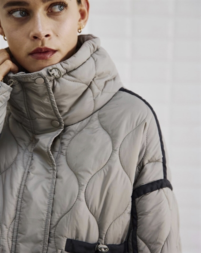 Withblack - WBLAlba Quilted Jakke - Grey Sand